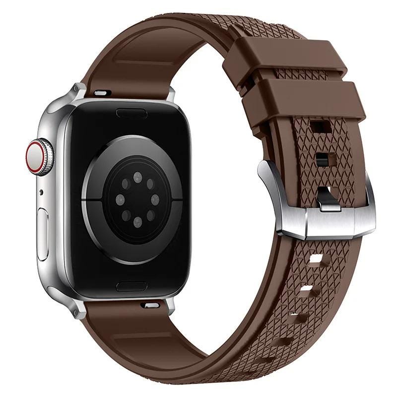 Apple Watch Fluorocarbon Rubber Sport Band Soft Strap