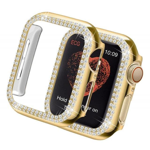 Bling Apple Watch Case cases Scunchapples Gold 40mm series 4 5