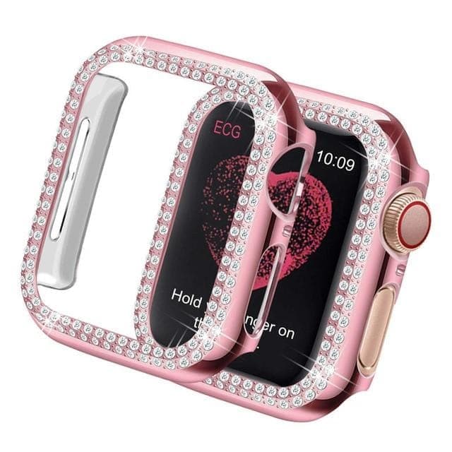 Bling Apple Watch Case cases Scunchapples Rose Pink 42mm series 3 2 1