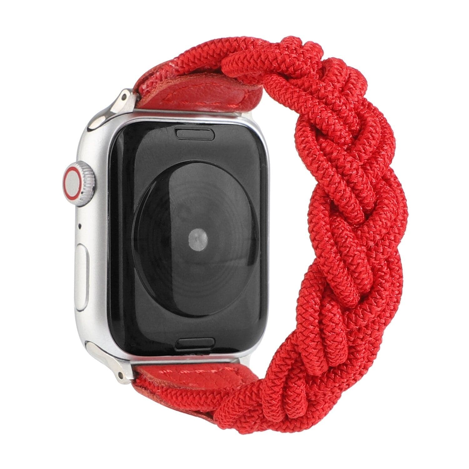 Braidy Bands Scrunchapples 38/40mm 120mm Hot Red