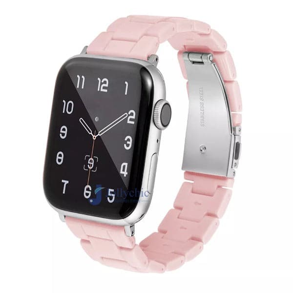 Candy Resin Scrunchapples 38/40/41mm Pink