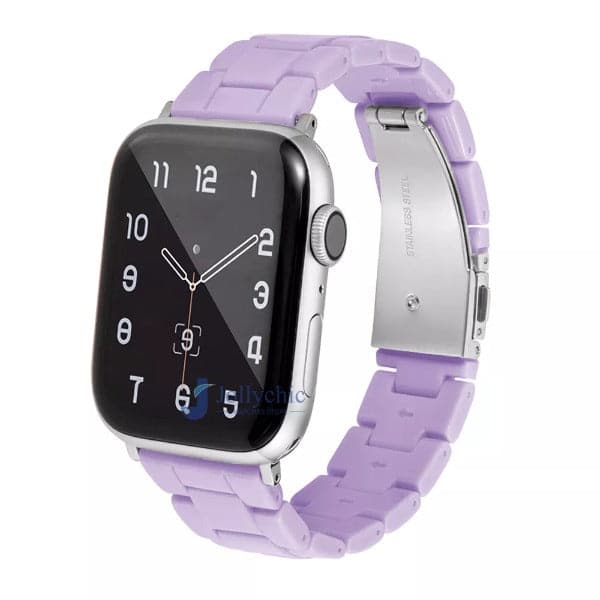 Candy Resin Scrunchapples 38/40/41mm Purple