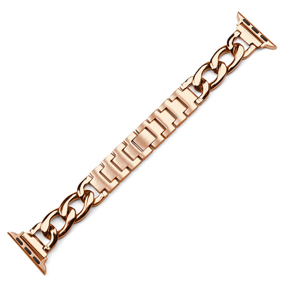 Chunky Chain Apple Watch Band Scrunchapples 38/40mm Rose Gold