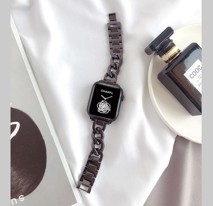 Chunky Chain Apple Watch Band Scrunchapples
