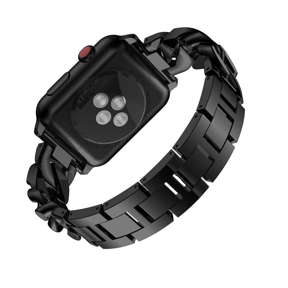 Chunky Chain Diamante Apple Watch Band Scrunchapples