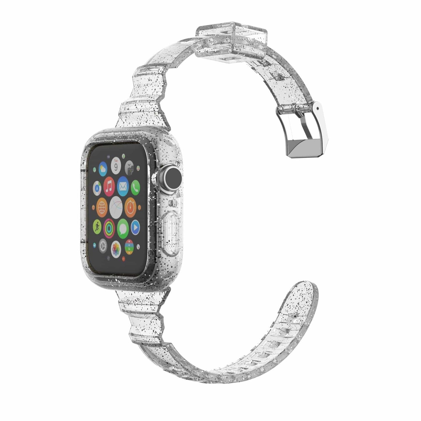 Jelly Glitter Band Scrunchapples