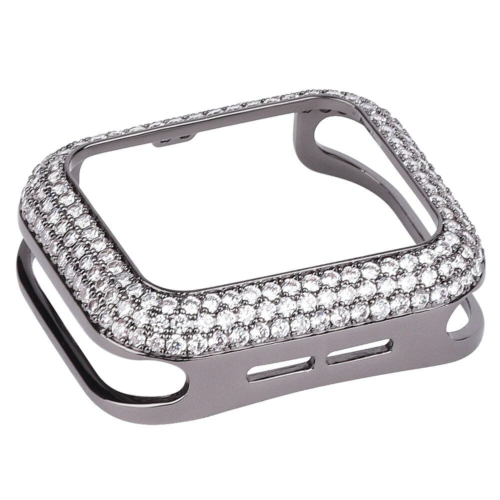 Luxe Diamond Case cases Scrunchapples 38mm Black