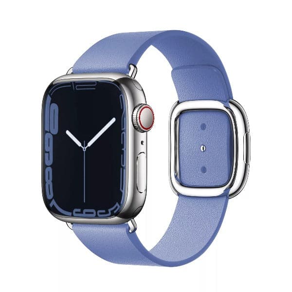 Modern Buckle Leather Band Scrunchapples