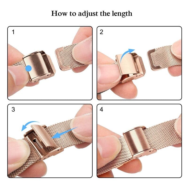 New Classic Milanese Apple Watch Band Scrunchapples