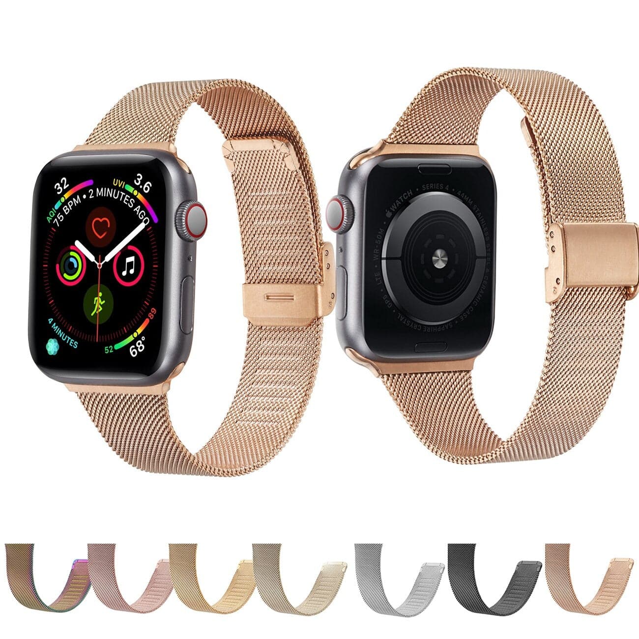 New Classic Milanese Apple Watch Band Scrunchapples