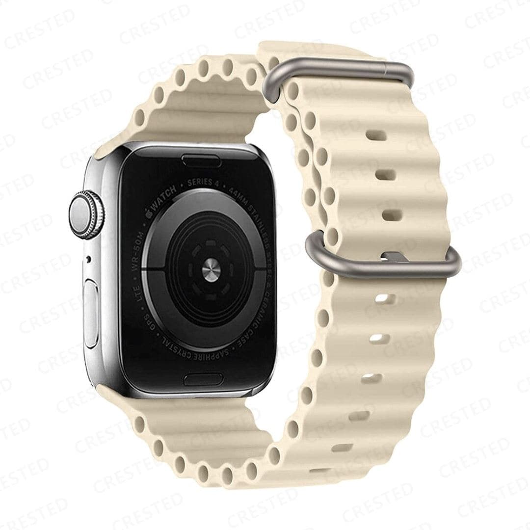 Oceana Scrunchapples Antique White 38/40/41mm