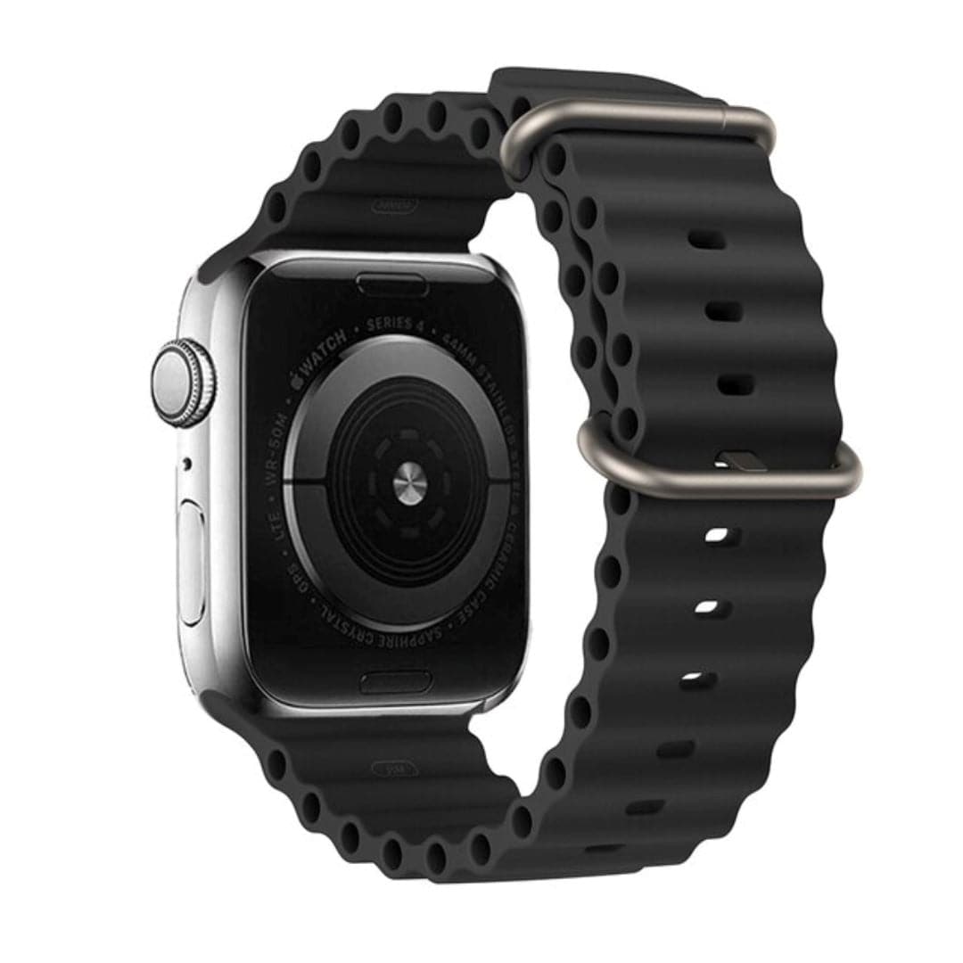 Oceana Scrunchapples Black 38/40/41mm
