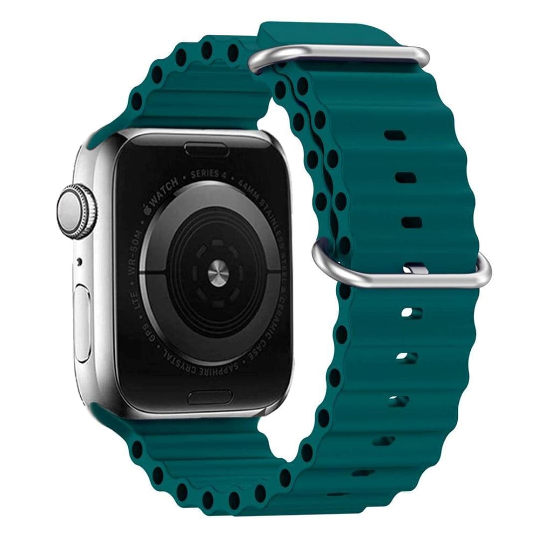 Oceana Scrunchapples Emerald Green 38/40/41mm