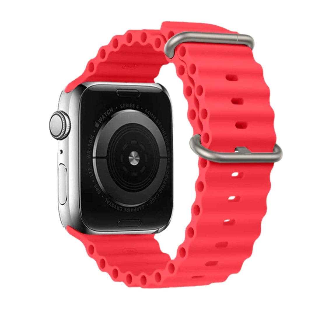 Oceana Scrunchapples Hot Red 38/40/41mm