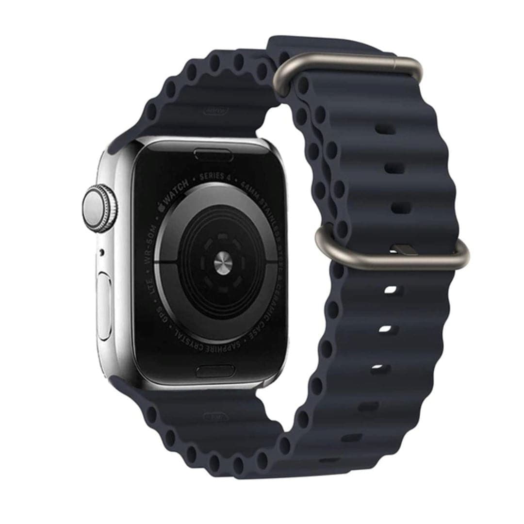 Oceana Scrunchapples Midnight Grey 38/40/41mm