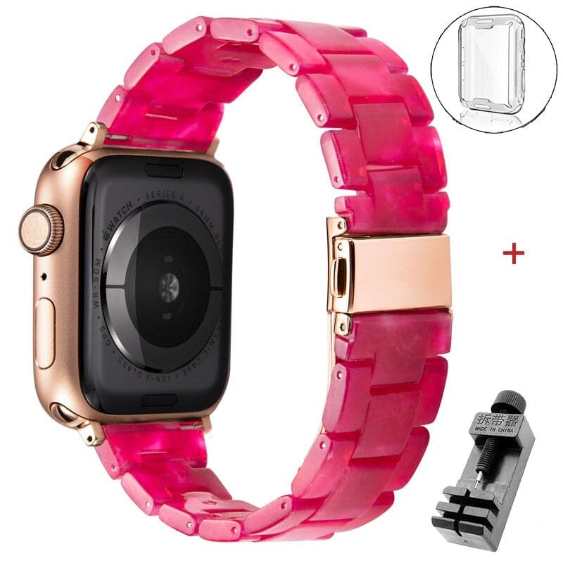 Rezeena Scrunchapples 38/40mm Hot Pink