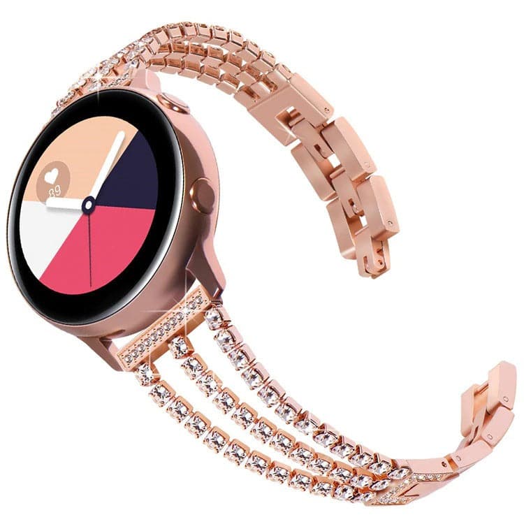 Samsung & Garmin Princess Scrunchapples 20mm Rose Gold