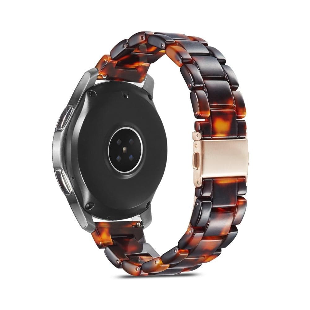 Samsung & Garmin Resin Scrunchapples 20mm Amber