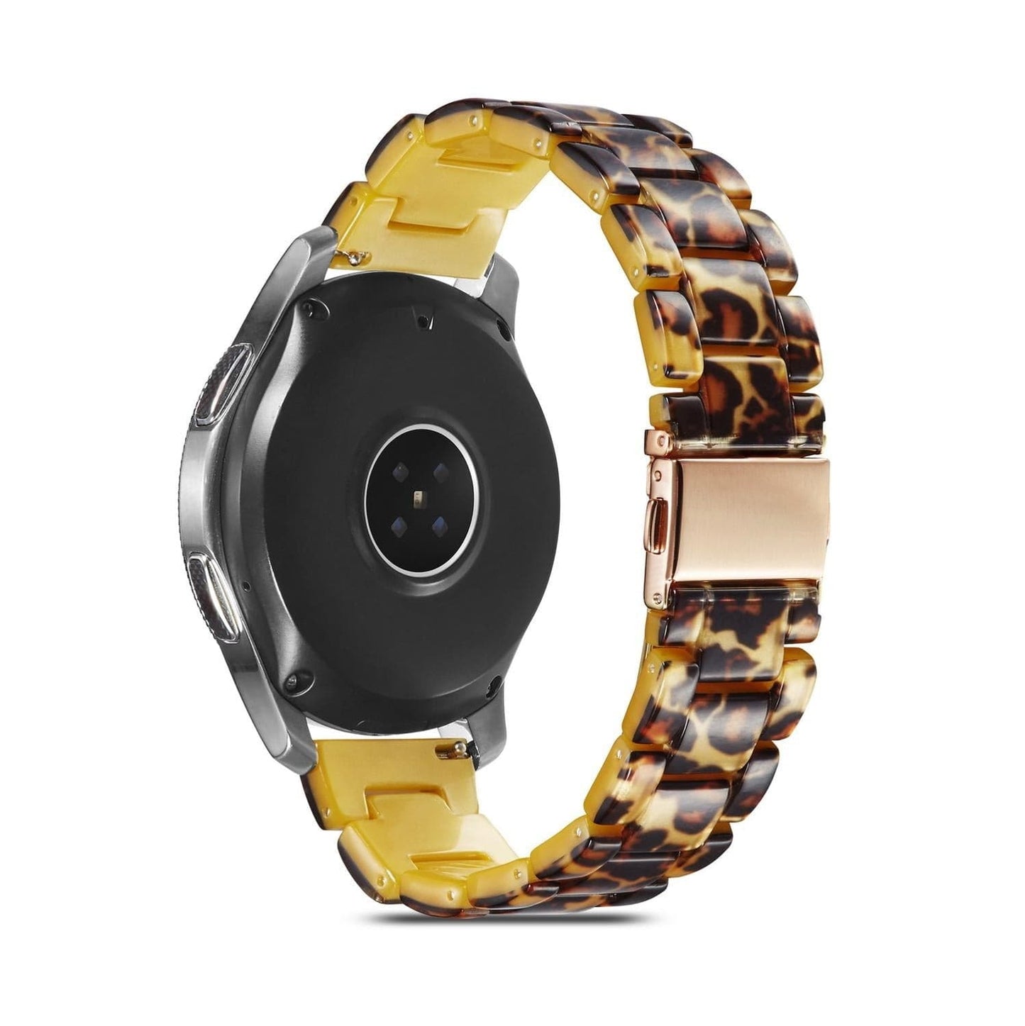 Samsung & Garmin Resin Scrunchapples 20mm Leopard