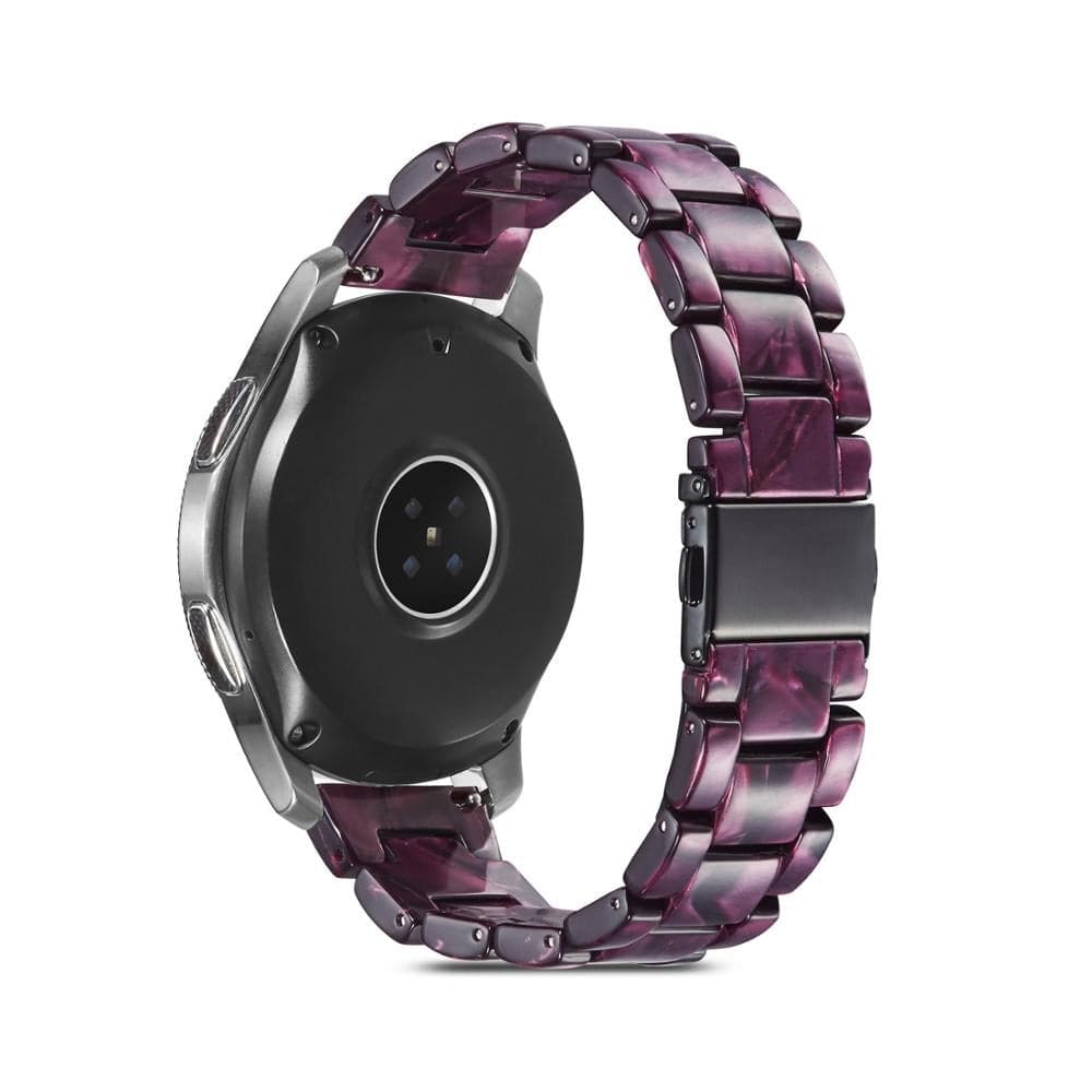 Samsung & Garmin Resin Scrunchapples 20mm Purple