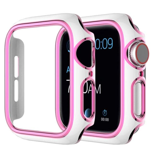 Space Case Scrunchapples 38/40mm Pink/White