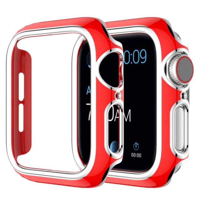 Space Case Scrunchapples 38/40mm Red/White