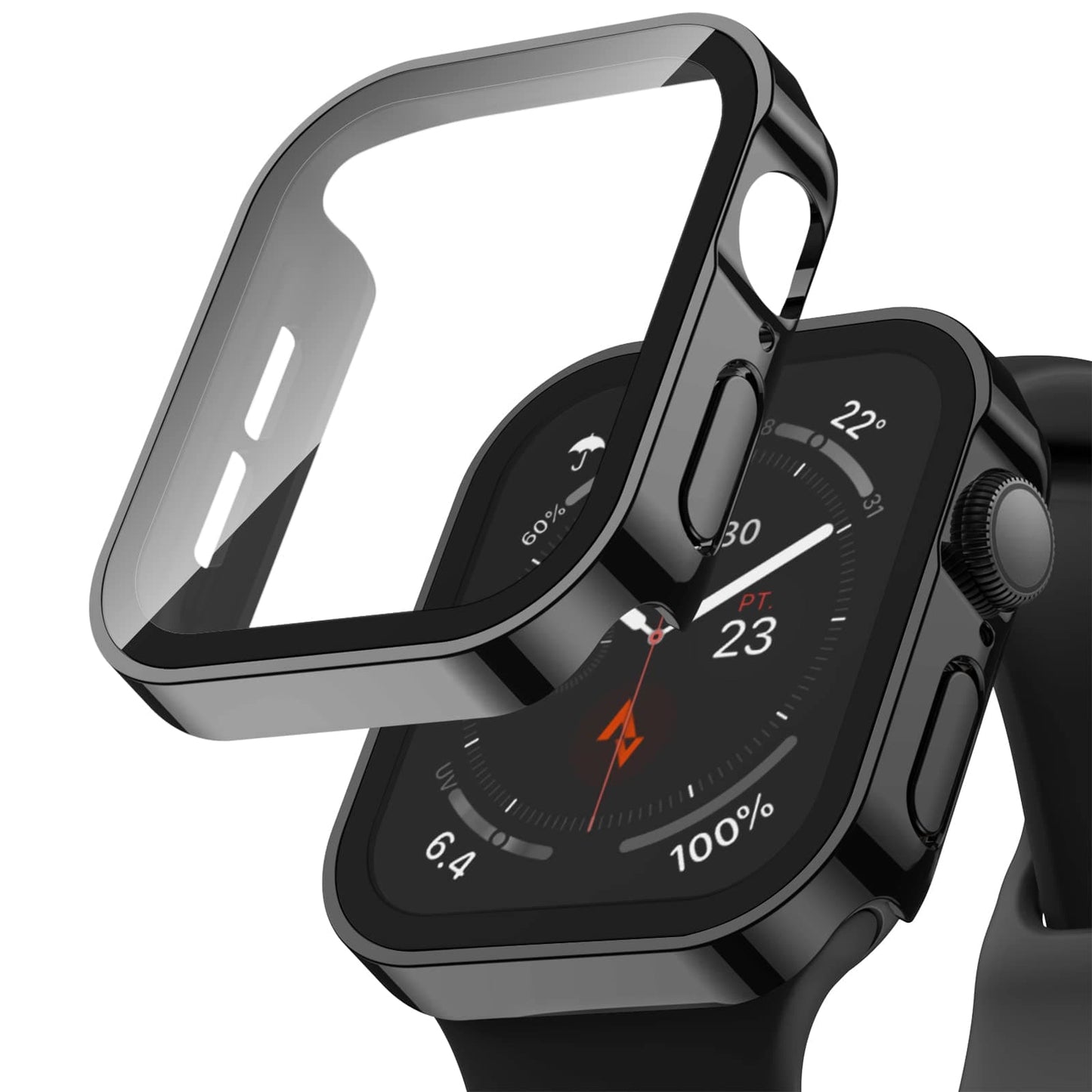 Waterproof Apple Watch Case Scrunchapples 40mm Black