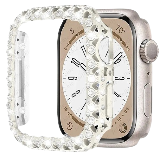 All Over Diamond Bling Apple Watch Case