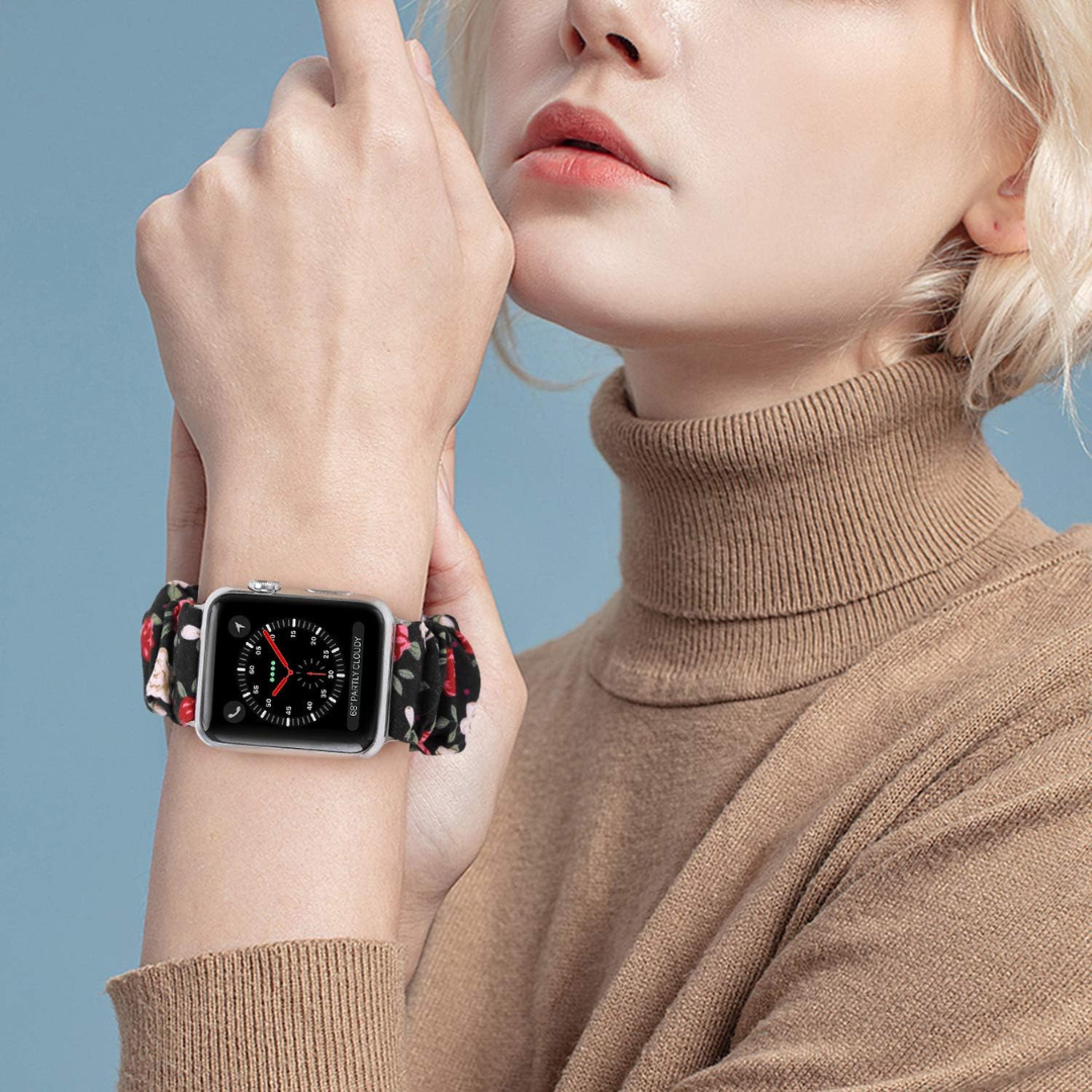 Scrunchy watch discount band