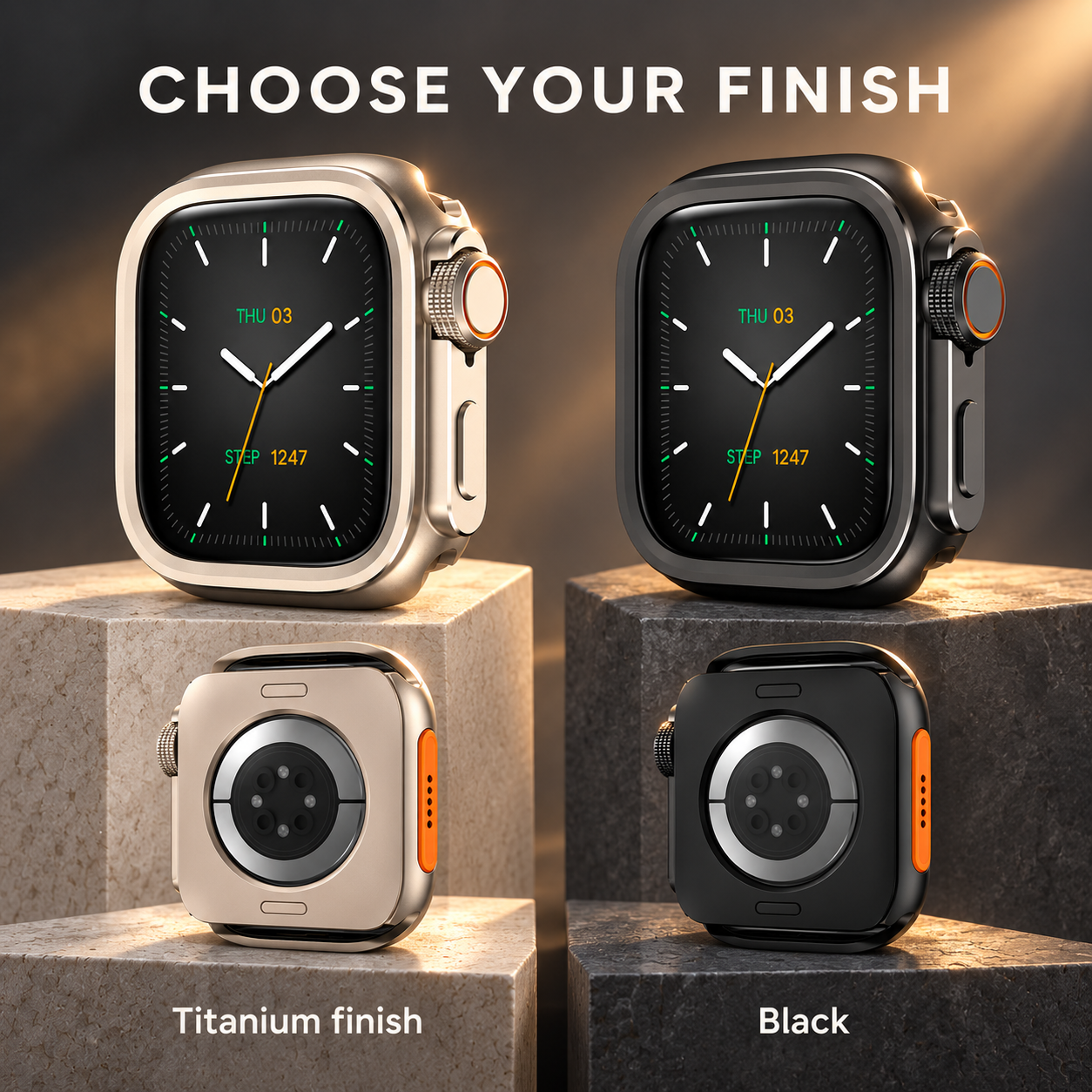 Change to Ultra Aluminum Alloy Case for Apple Watch