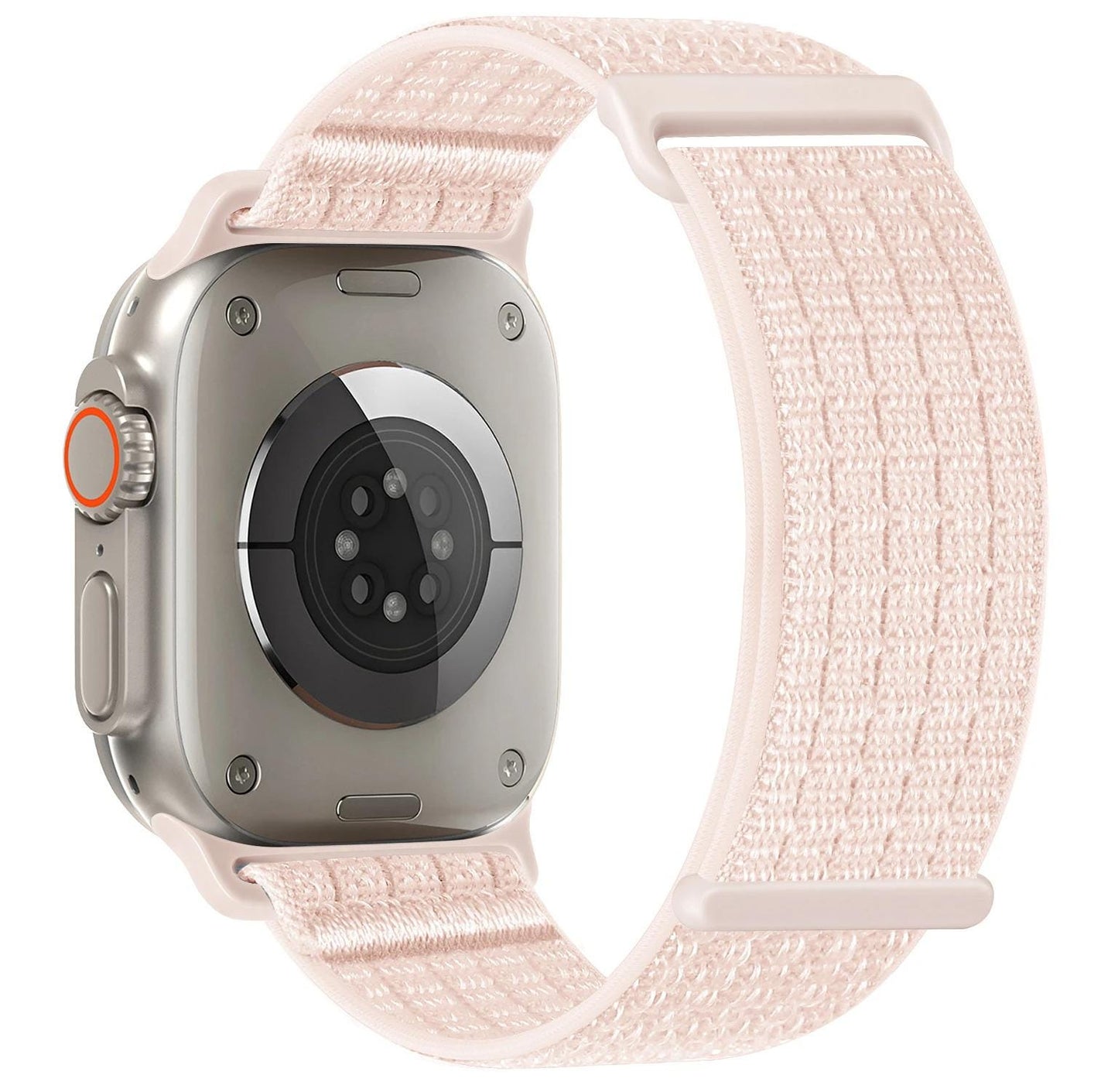 Apple Watch Nylon Strap - Soft Breathable Adjustable Sport Band for Ultra 3 2 49mm