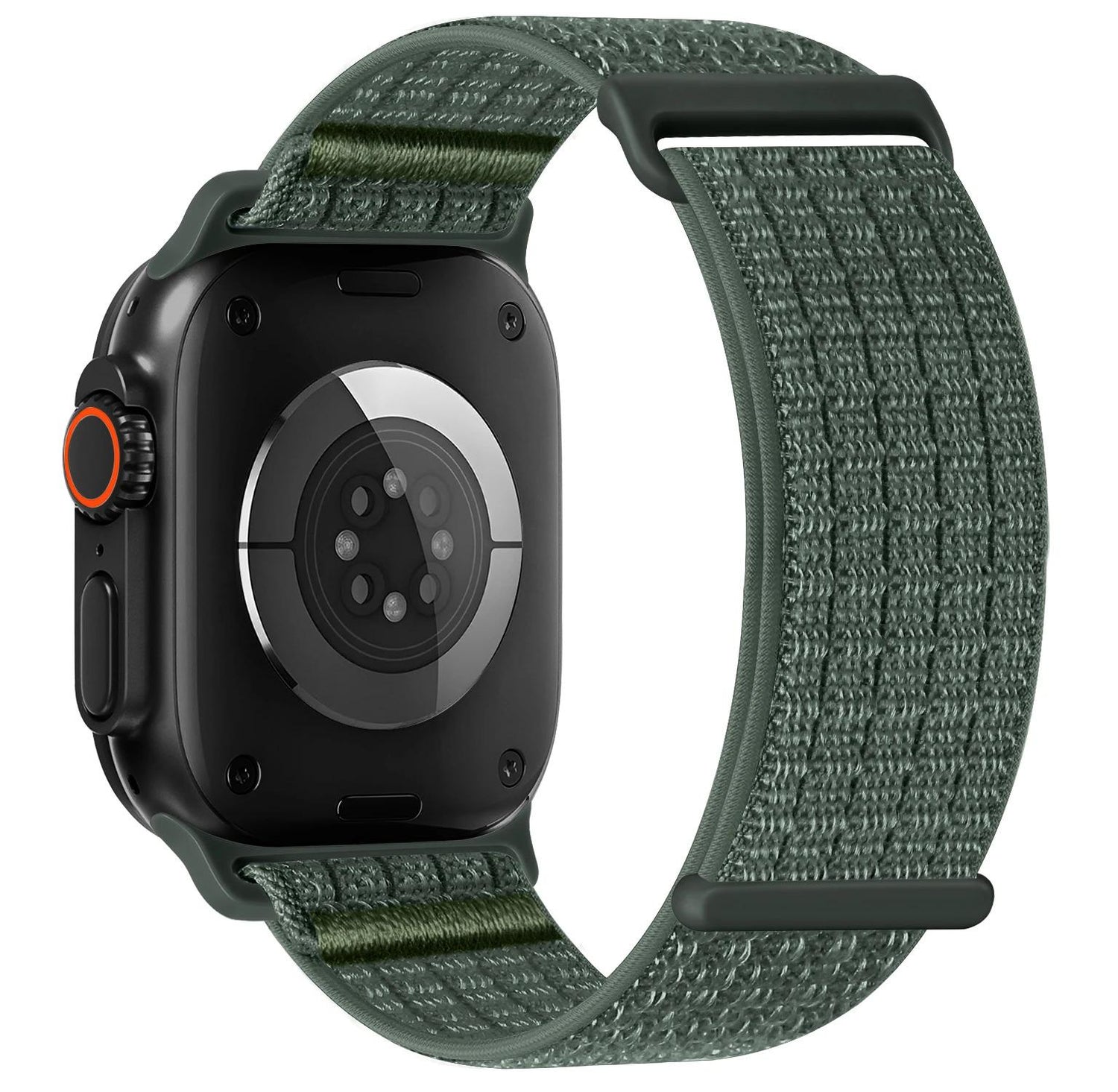 Apple Watch Nylon Strap - Soft Breathable Adjustable Sport Band for Ultra 3 2 49mm