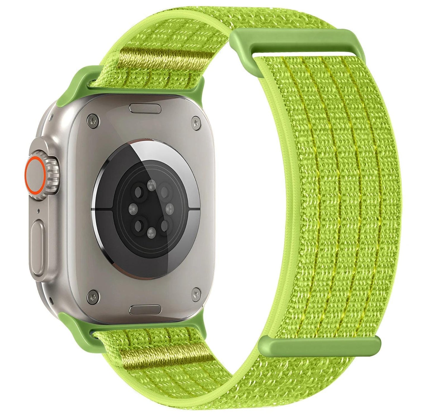 Apple Watch Nylon Strap - Soft Breathable Adjustable Sport Band for Ultra 3 2 49mm