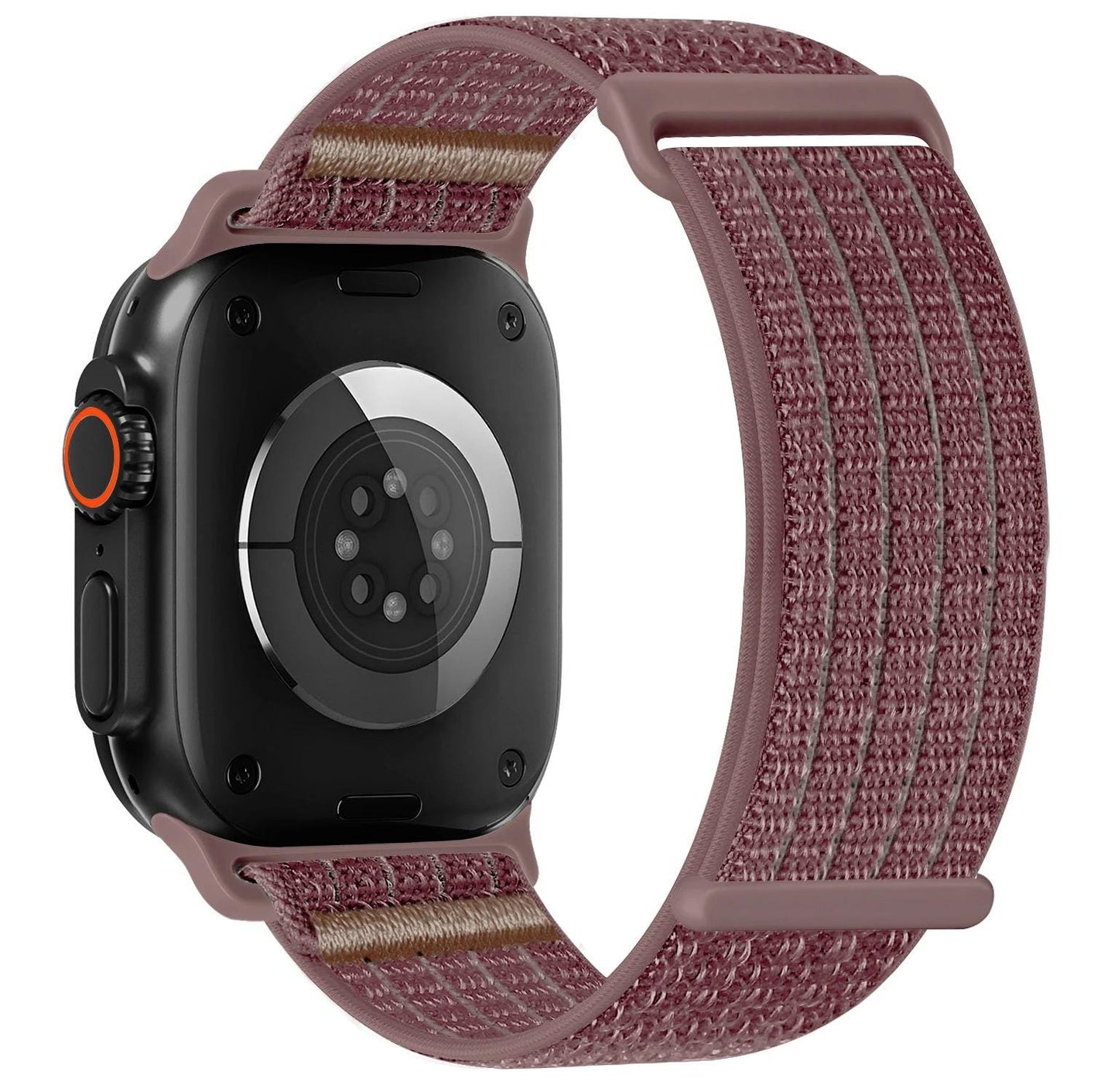 Apple Watch Nylon Strap - Soft Breathable Adjustable Sport Band for Ultra 3 2 49mm