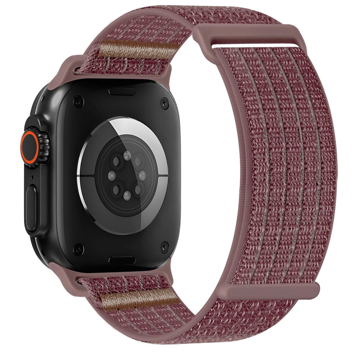 Apple Watch Nylon Strap - Soft Breathable Adjustable Sport Band for Ultra 3 2 49mm