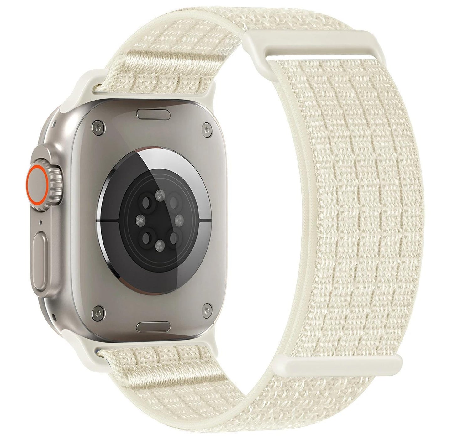 Apple Watch Nylon Strap - Soft Breathable Adjustable Sport Band for Ultra 3 2 49mm
