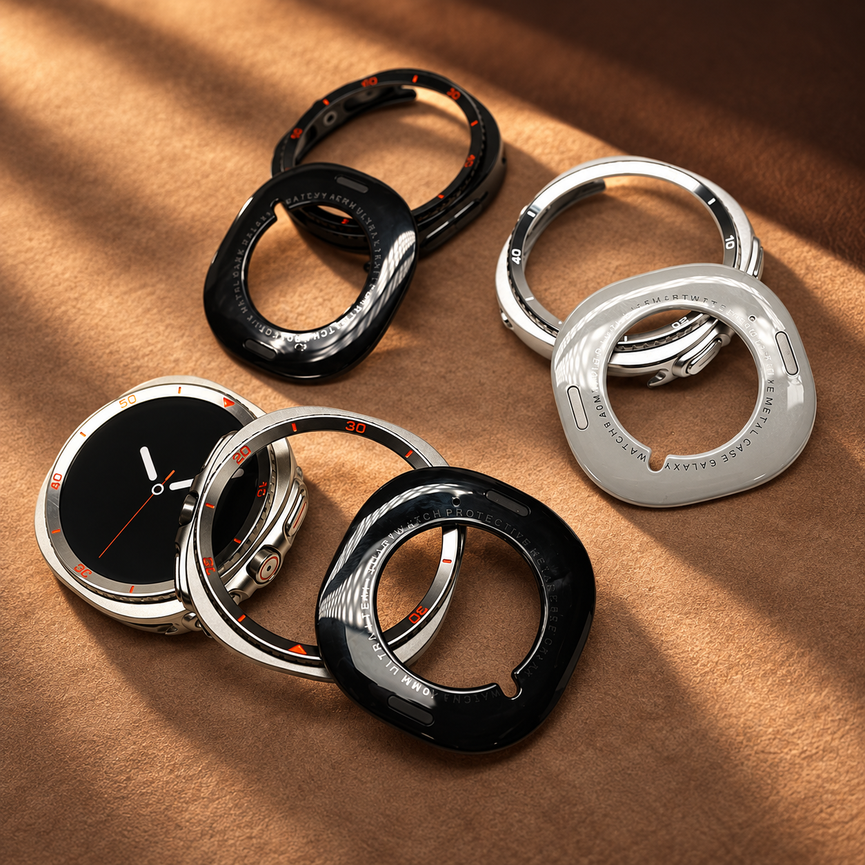 Change to Classic Metal Alloy Case for Galaxy Watch 8 – 40mm &amp; 44mm