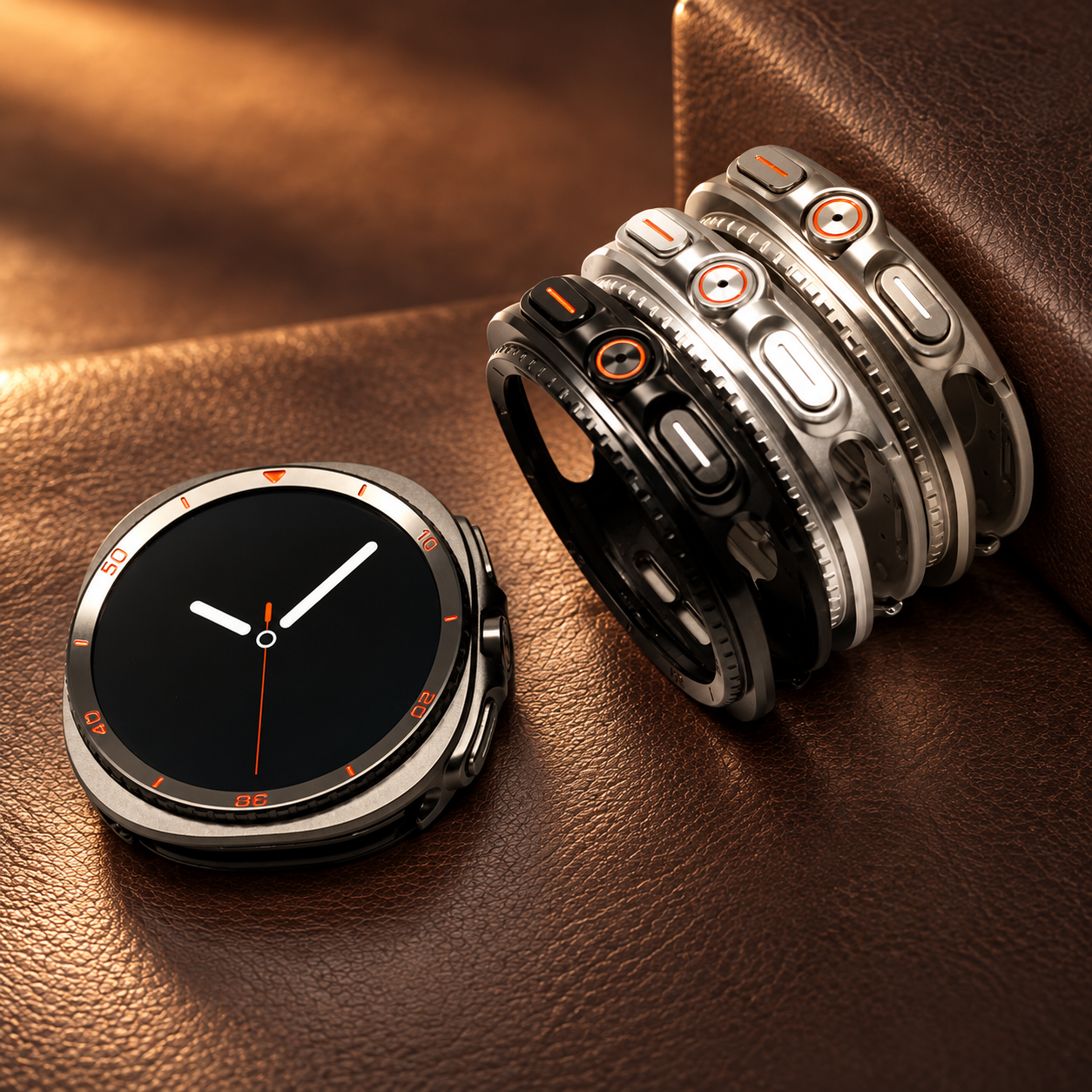 Change to Classic Metal Alloy Case for Galaxy Watch 8 – 40mm &amp; 44mm