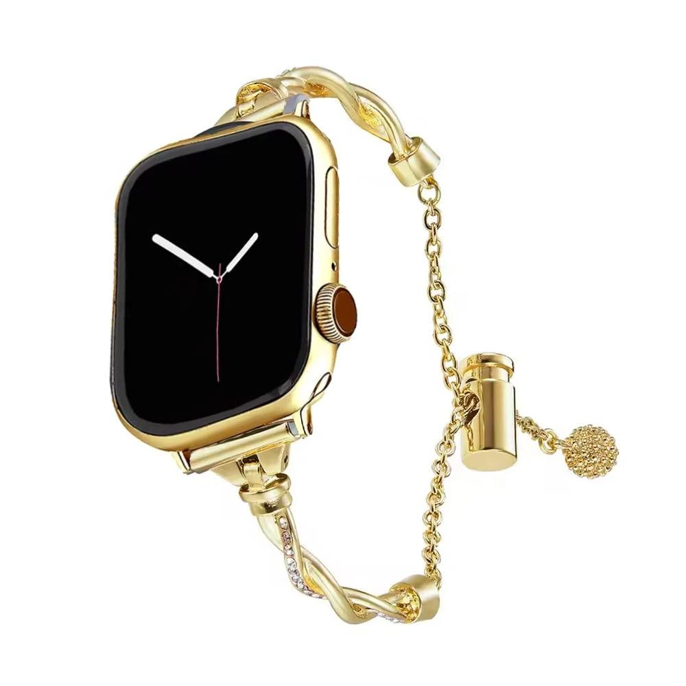 Elegant Charm Bracelet Apple Watch Band, Jewelry Style Apple Watch Strap