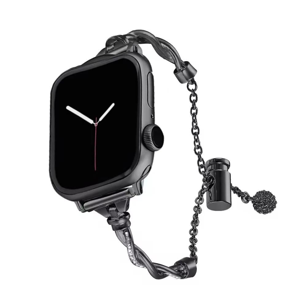 Elegant Charm Bracelet Apple Watch Band, Jewelry Style Apple Watch Strap