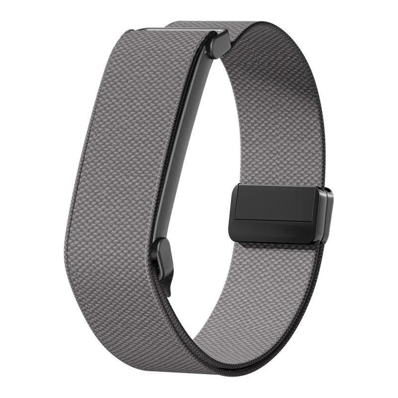 Dark Grey Google Fitbit Air nylon loop magnetic sport band