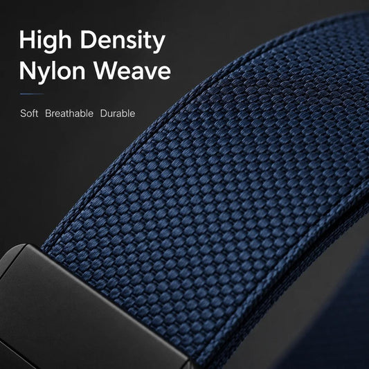 Google Fitbit Air woven nylon sport band texture detail