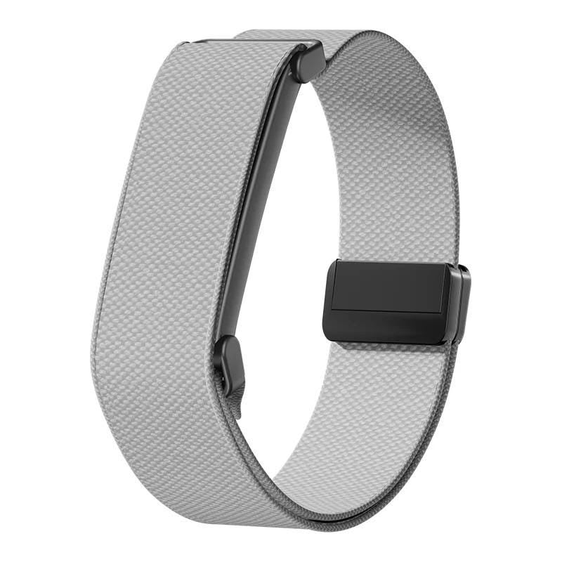 Light Grey Google Fitbit Air nylon loop magnetic sport band