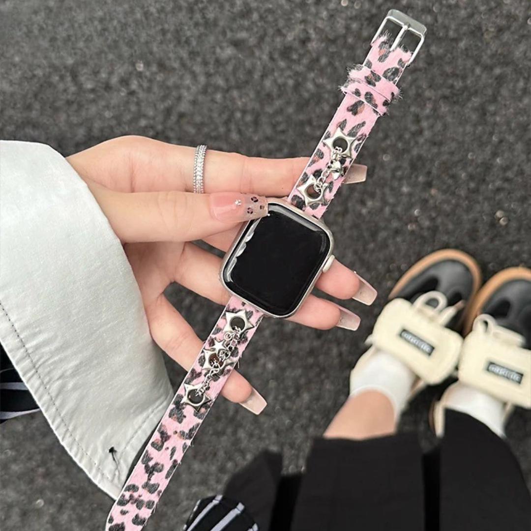 Leopard Apple Watch Band | Boho Charm Apple Watch Strap