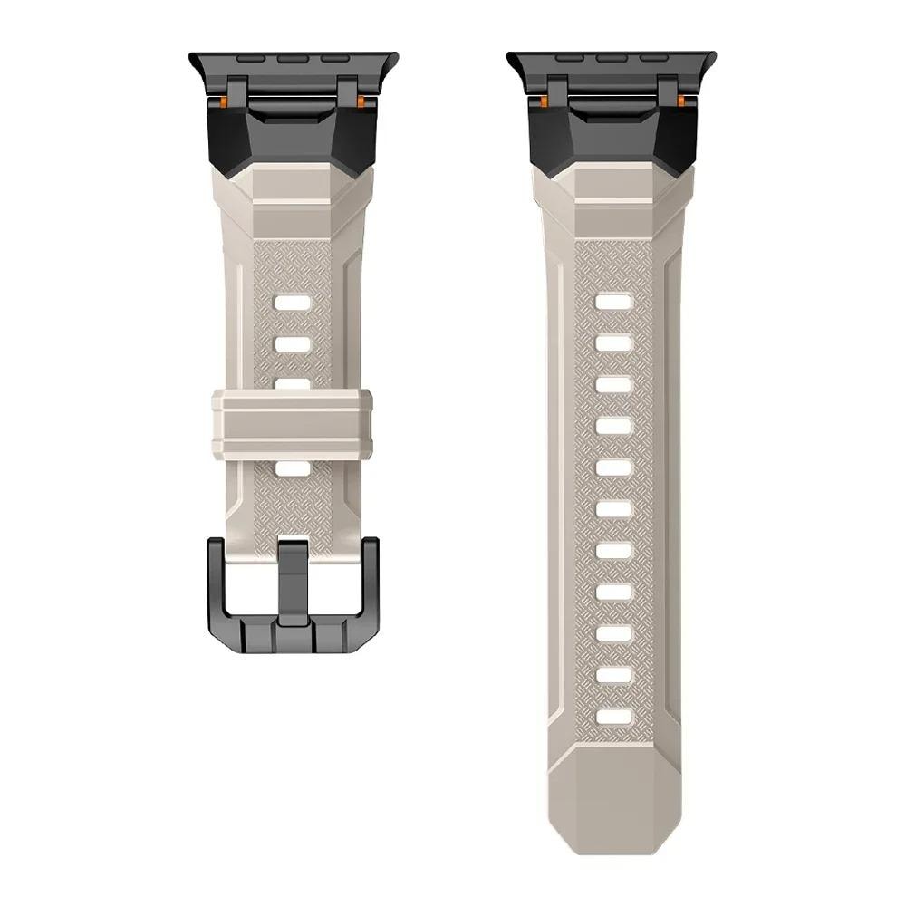 Men's Rugged Silicone Sports Band for Apple Watch Ultra, Tactical Apple Watch Strap
