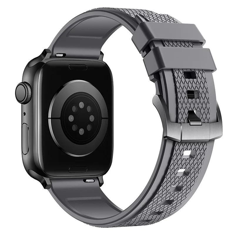Apple Watch Fluorocarbon Rubber Sport Band Soft Strap