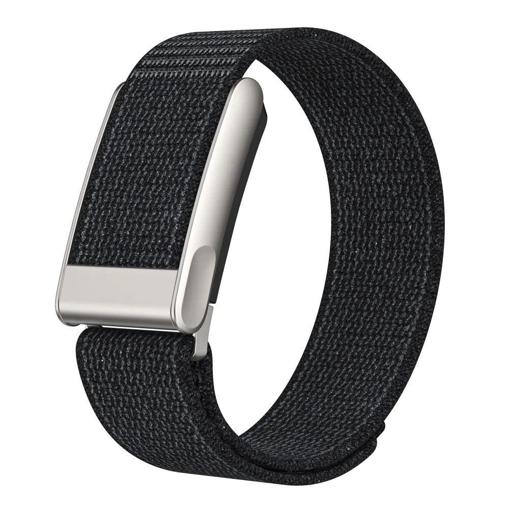 Nylon Sport Band for WHOOP 5.0 MG, Breathable Adjustable Fitness Tracker Strap
