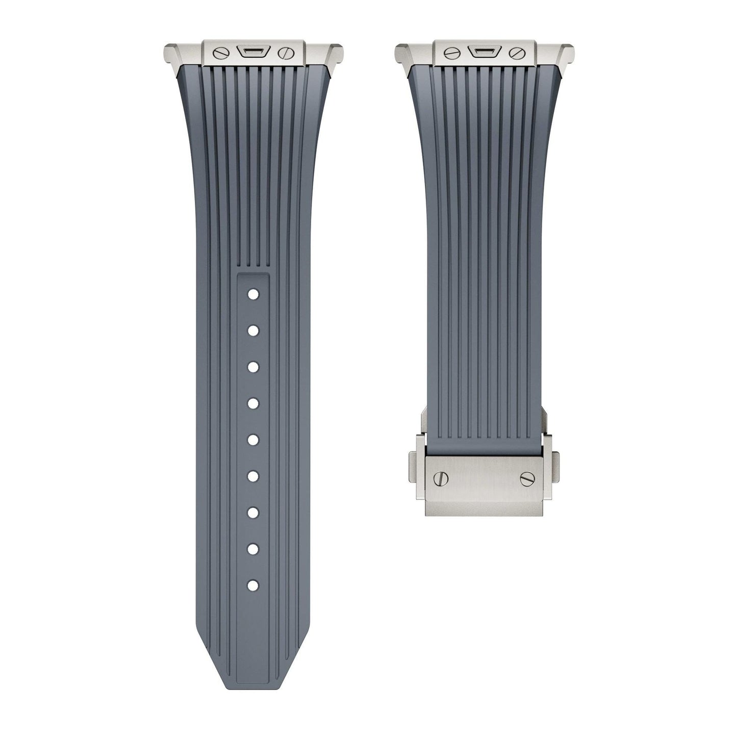 Samsung Galaxy Watch Ultra 7 47mm Sport Band: Silicone Strap, Stainless Steel Buckle