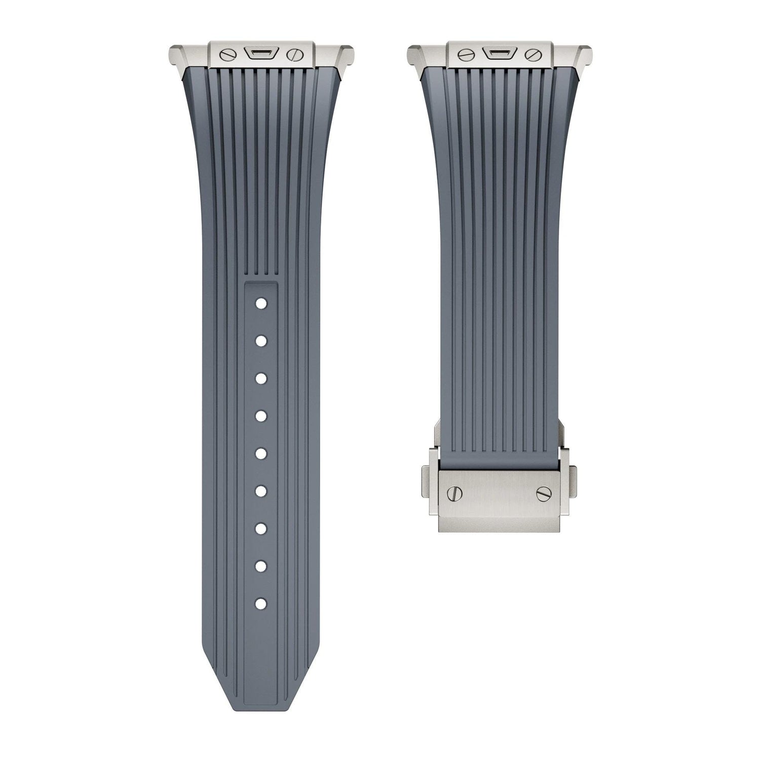 Samsung Galaxy Watch Ultra 7 47mm Sport Band: Silicone Strap, Stainless Steel Buckle