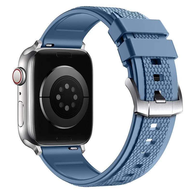 Apple Watch Fluorocarbon Rubber Sport Band Soft Strap
